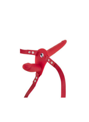 Double gode ceinture rouge vibrant - CC5310020030